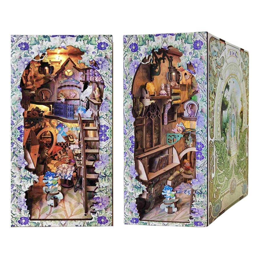 Elf Castle DIY Book Nook Kit | Bookshelf Decor