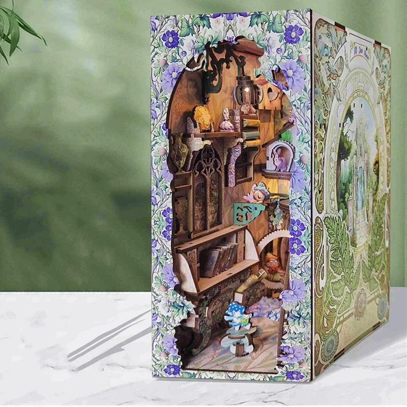 Elf Castle DIY Book Nook Kit | Bookshelf Decor