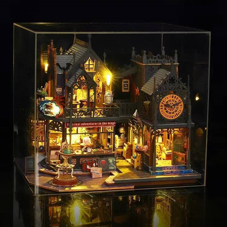 Holo Magic City |  DIY Miniature House Kit | Dollhouse | Diorama